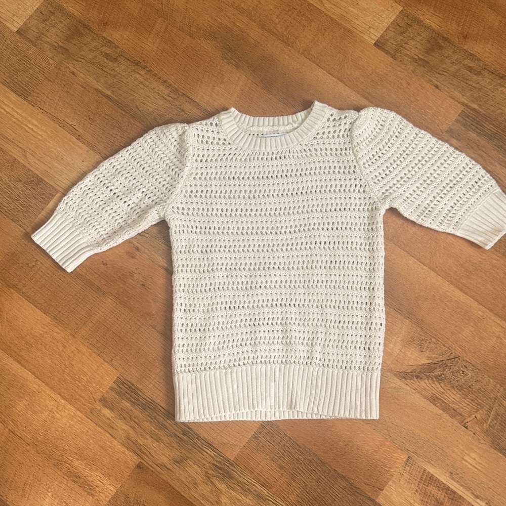 White Knit Sweater
